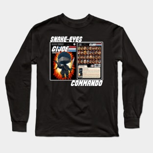 Snake-Eyes Commando Design! Long Sleeve T-Shirt